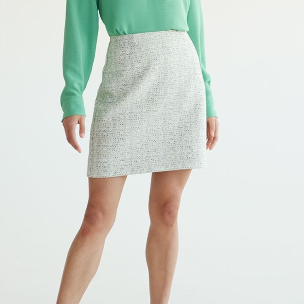 Tweed Mini Skirt - Picture 4 of 5